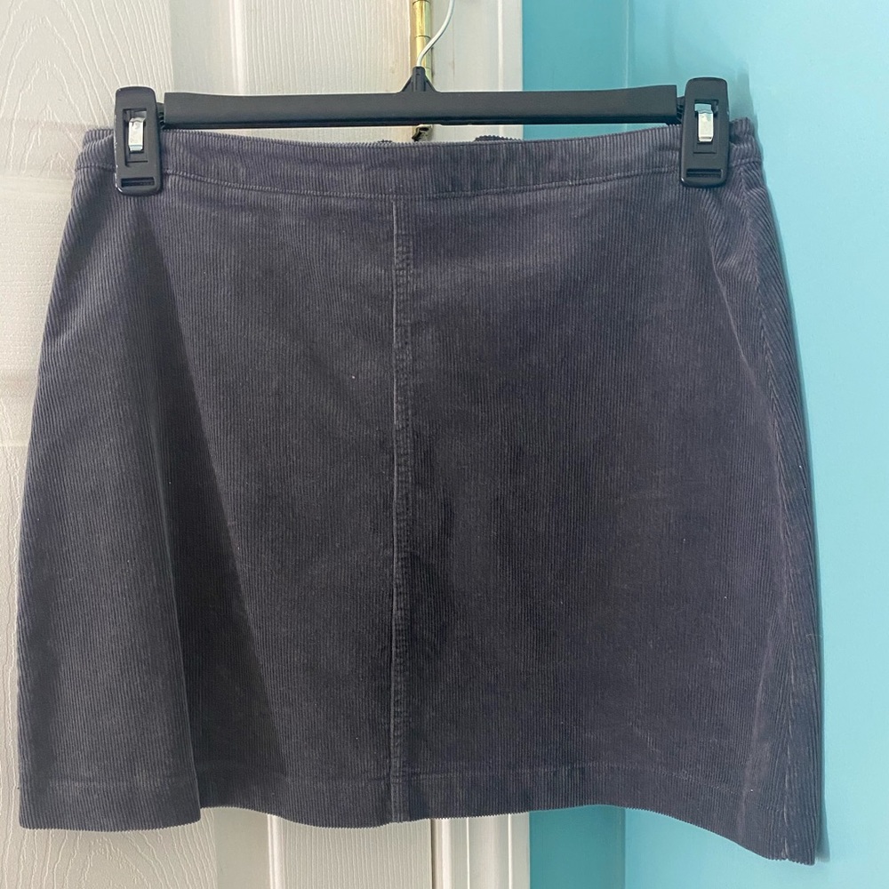 Suede Skirt